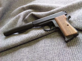 ワルサーPPK/木製ゴム鉄砲
