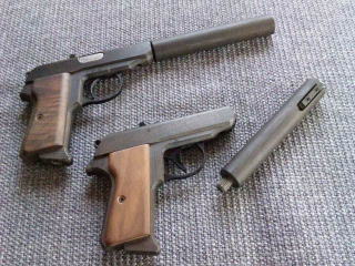 ワルサーPPK/木製ゴム鉄砲